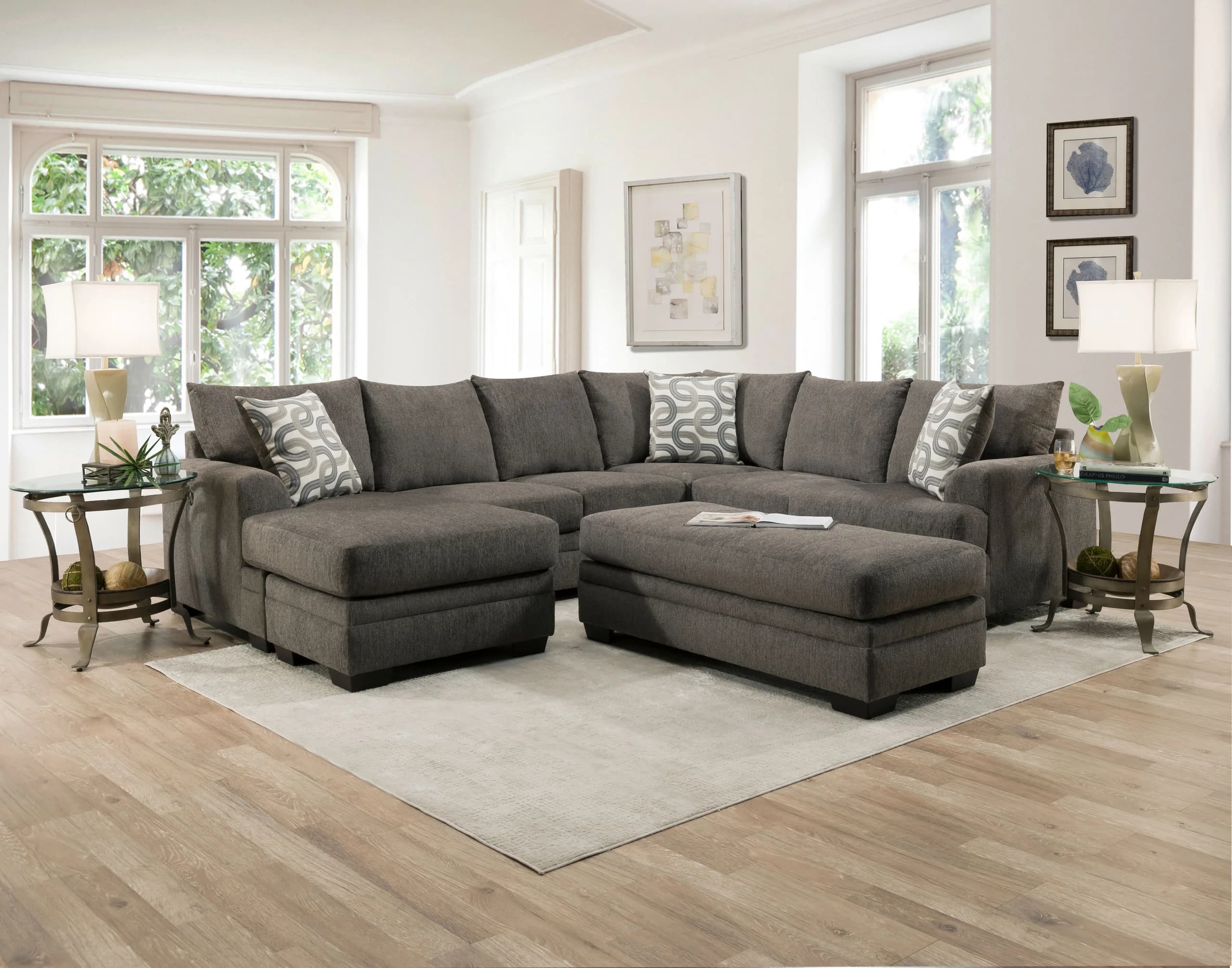Bailey Cream - 2 PC Sectional (27/04)
